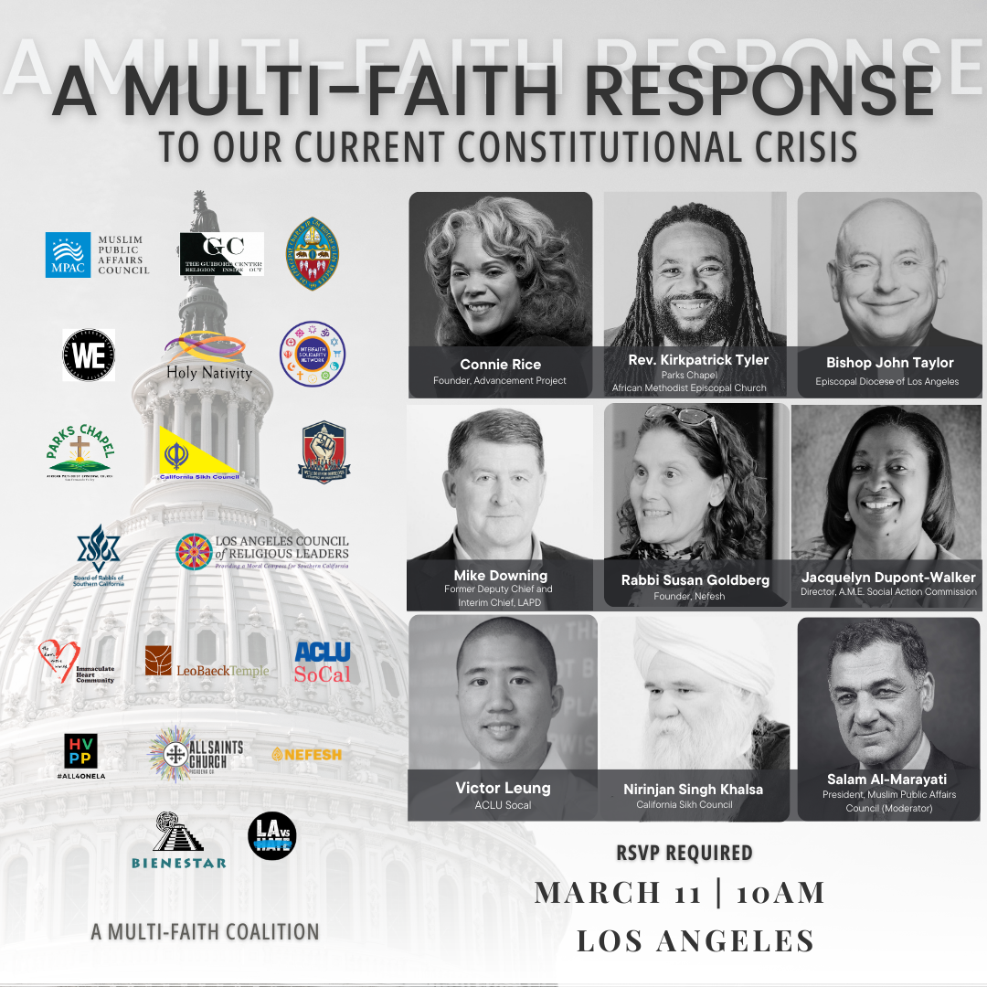 A Multi-Faith Response to the Current Constitutional Crisis